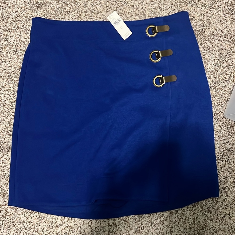 MAEVE | NWT Anthropologie Monae Structured Mini Skirt
